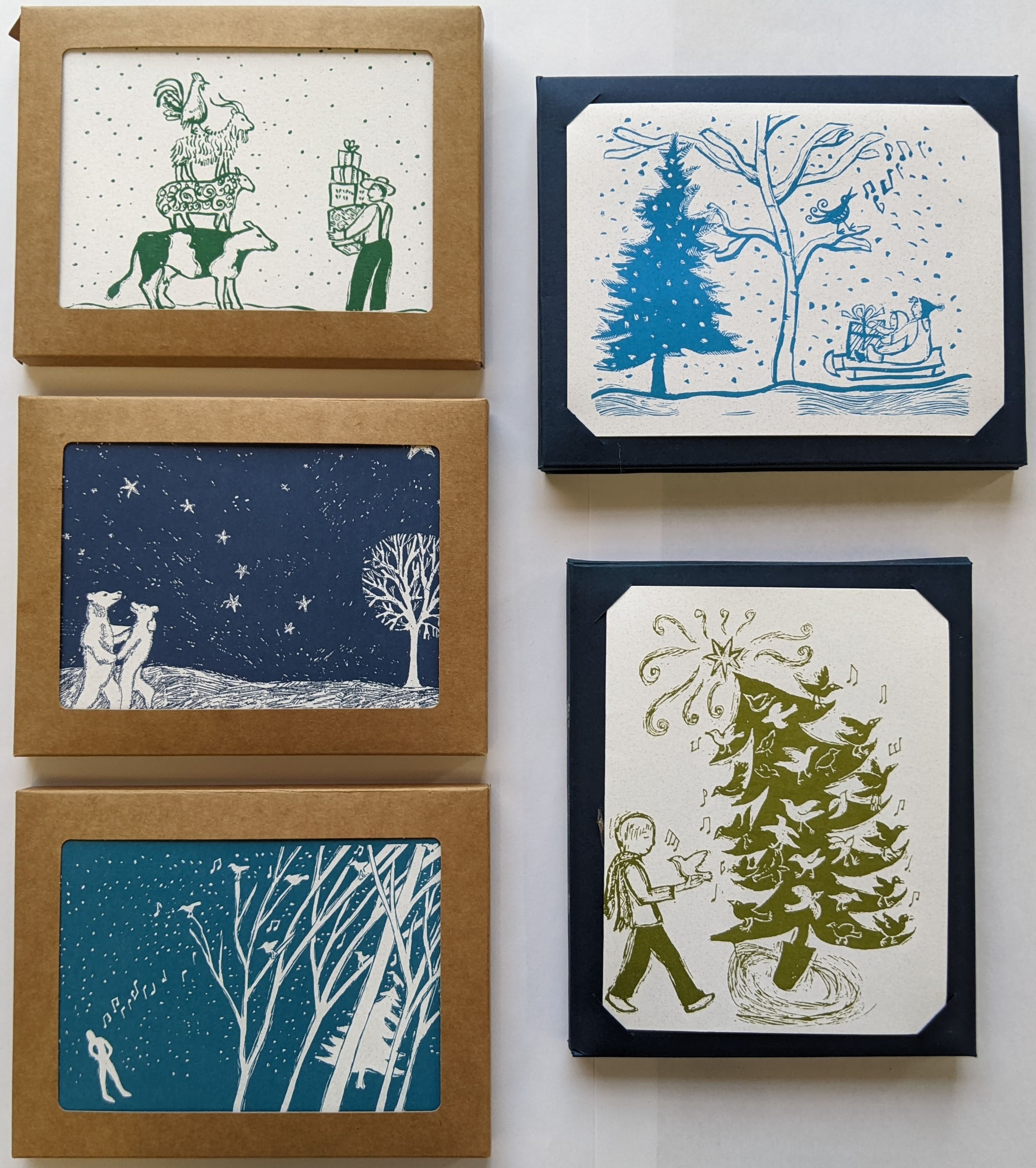 Toki Oshima Product: Toki Oshima Holiday Card Boxes